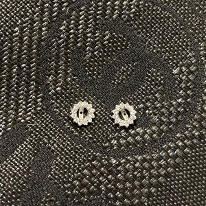 CZ Diamond earring jackets!  These are so pretty!  (Diamond studs NOT included)